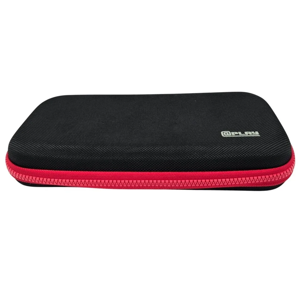 Play Black & Red Hard Shell Carrying Case – Fits Nintendo Switch Lite